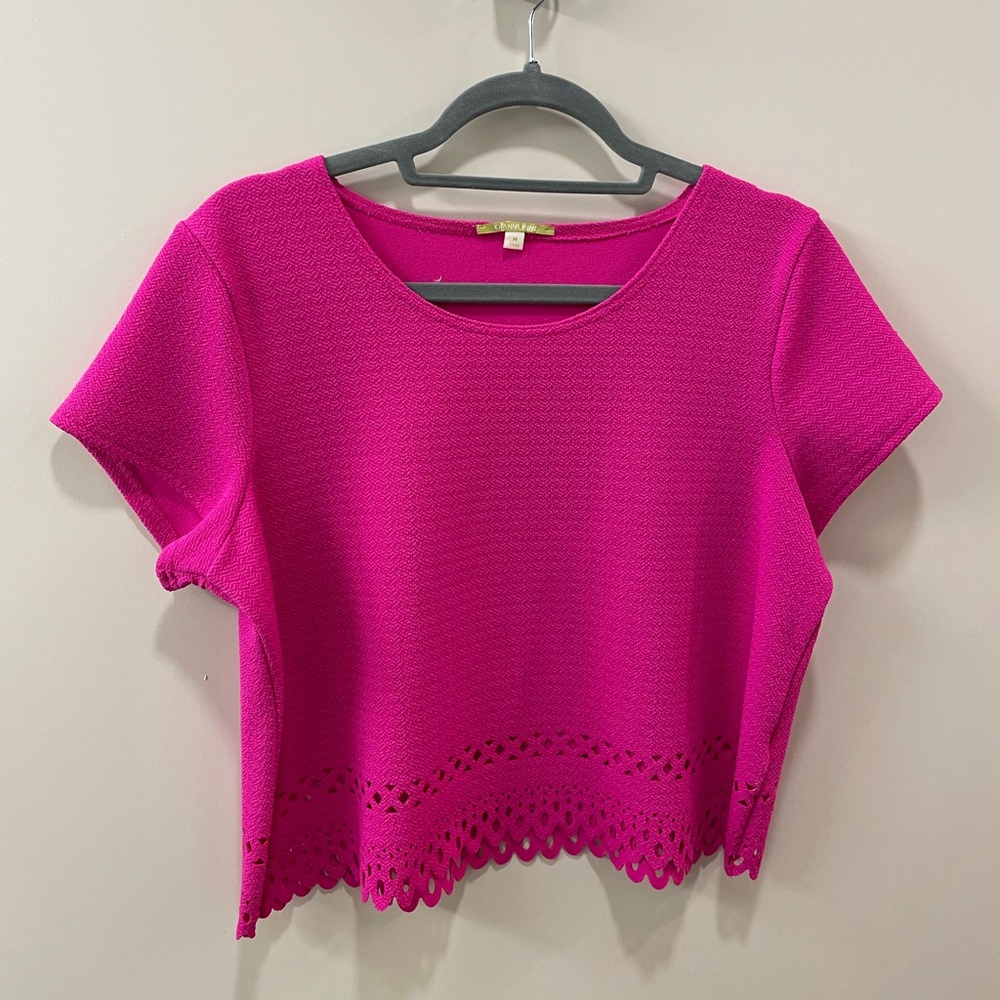 Gianni Bini Hot Pink Top
